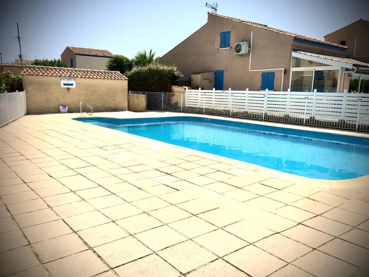 De La Clape A La Mer Mon Petit Pavillon Labellise - F2- Piscine Commune - Wifi Gratuit- Parking Prive - Arrivee Autonome - 800 M Plage - Grande Terrasse Abritee Vent - Saint-Pierre-la-Mer  Buitenkant foto