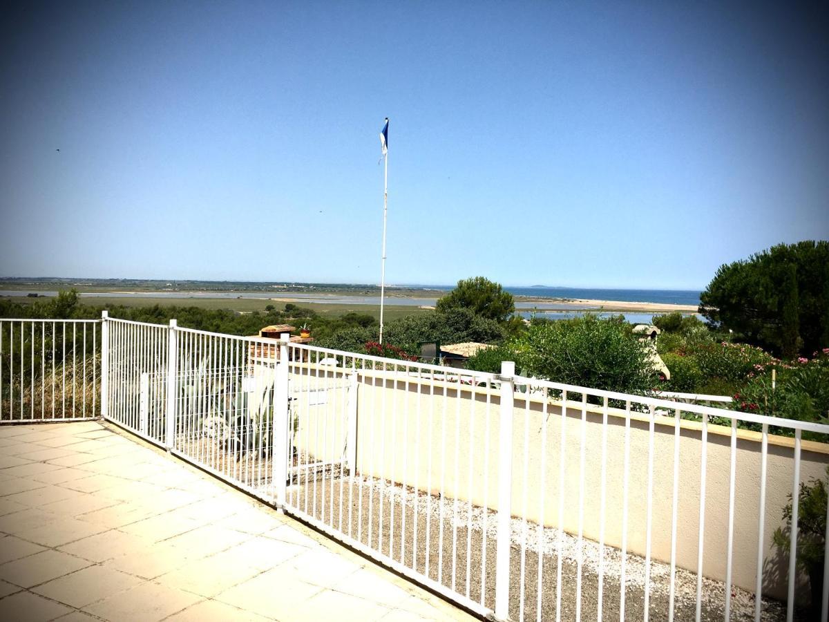 De La Clape A La Mer Mon Petit Pavillon Labellise - F2- Piscine Commune - Wifi Gratuit- Parking Prive - Arrivee Autonome - 800 M Plage - Grande Terrasse Abritee Vent - Saint-Pierre-la-Mer  Buitenkant foto